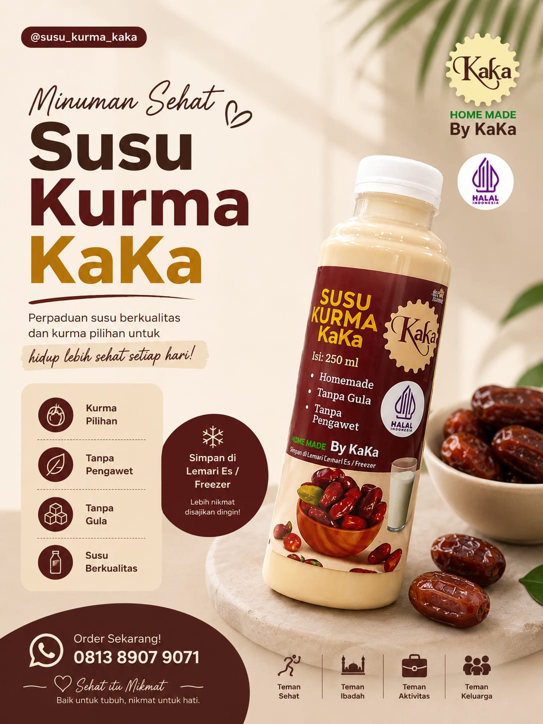 Susu kurma berenergi